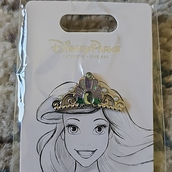 Authentic Disney Parks Arial Tiara Pin - Picture 2 of 3